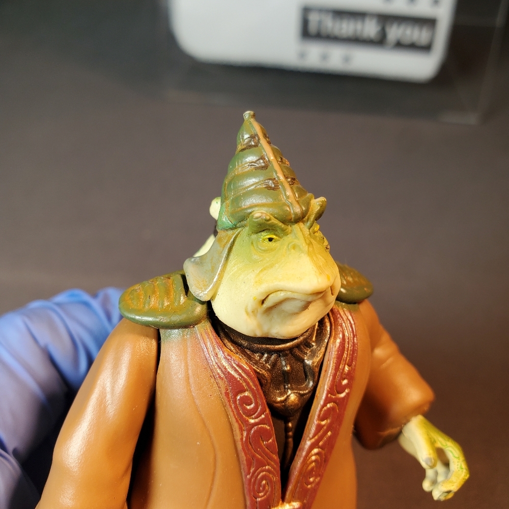 Star Wars Episode 1 Boss Nass, Phantom Menace Action Figure, 1998, Hasbro